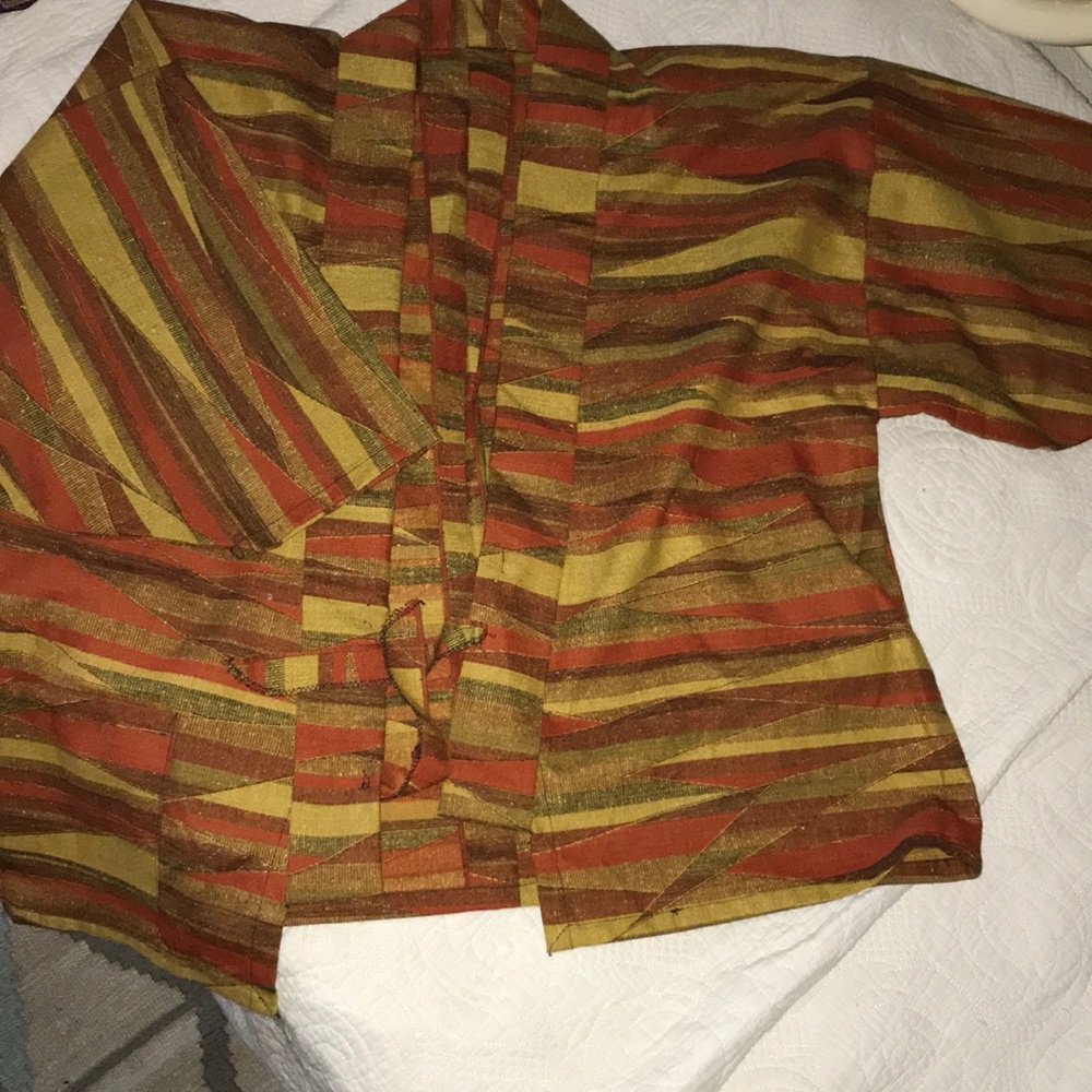 Authentic Kimono, handmade, thick fabric, pocket
